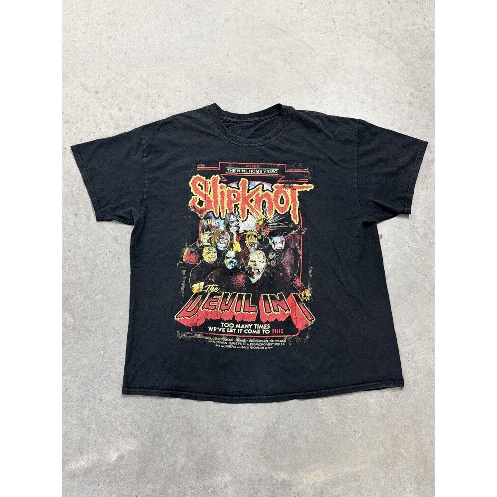 2000's Slipknot double hit T Shirt Size XL